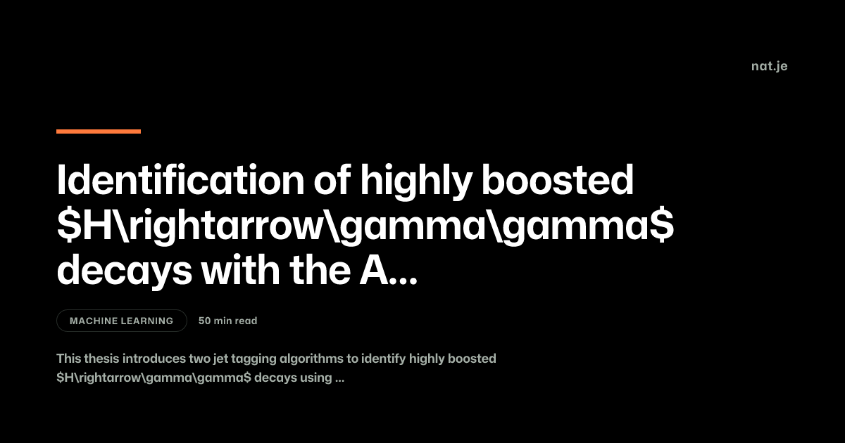 Identification of highly boosted $H\rightarrow\gamma\gamma$ decays with ...